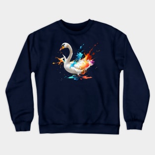 Balanced Libra Swan Crewneck Sweatshirt
